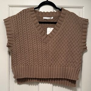 ALTAR’D STATE Oversized Knit Sweater Vest